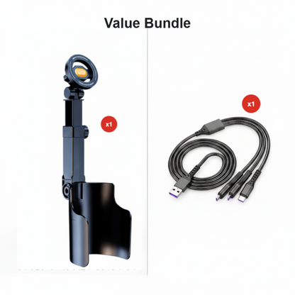 Justerbar Mobilholder for Bilens Koppholder